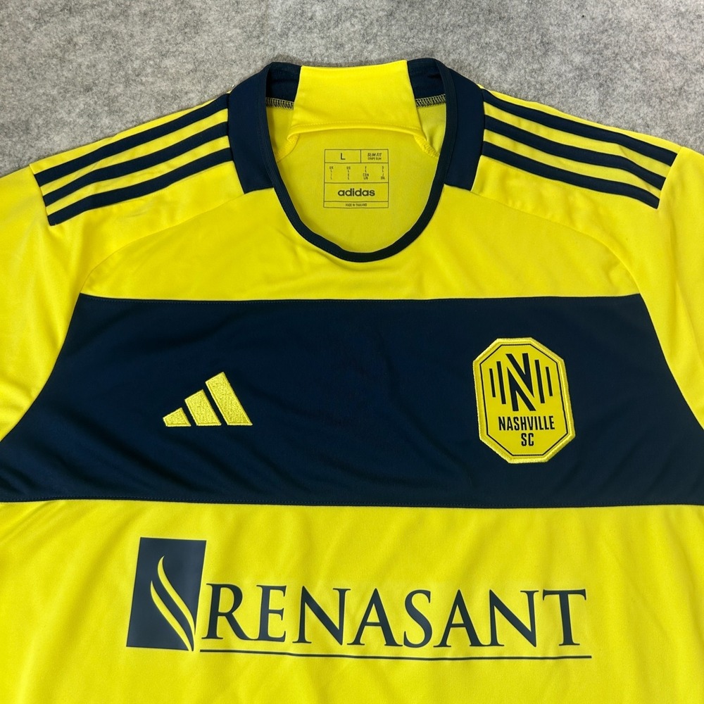 adidas 2024-25 Nashville Men's Large Stadium Home Jersey $109 mspr - Picture 3 of 13